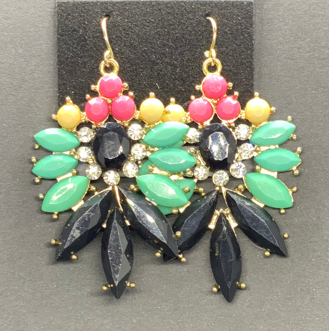 Vintage Multicolor Earrings