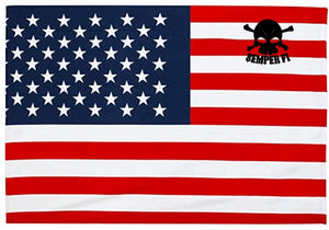 American Flag Beach Towel - Can be Personalized w/ Name and/or Military Branch