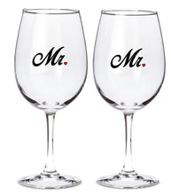 Mr. and/or Mrs. - Set of 2 Glasses