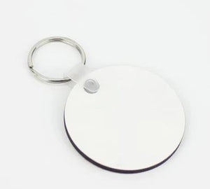 Photo Key Chain - 2" Round  (two-sided)