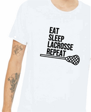Lacrosse Shirt - EAT SLEEP LACROSSE REPEAT